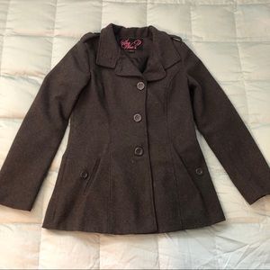 Dark Grey Peacoat